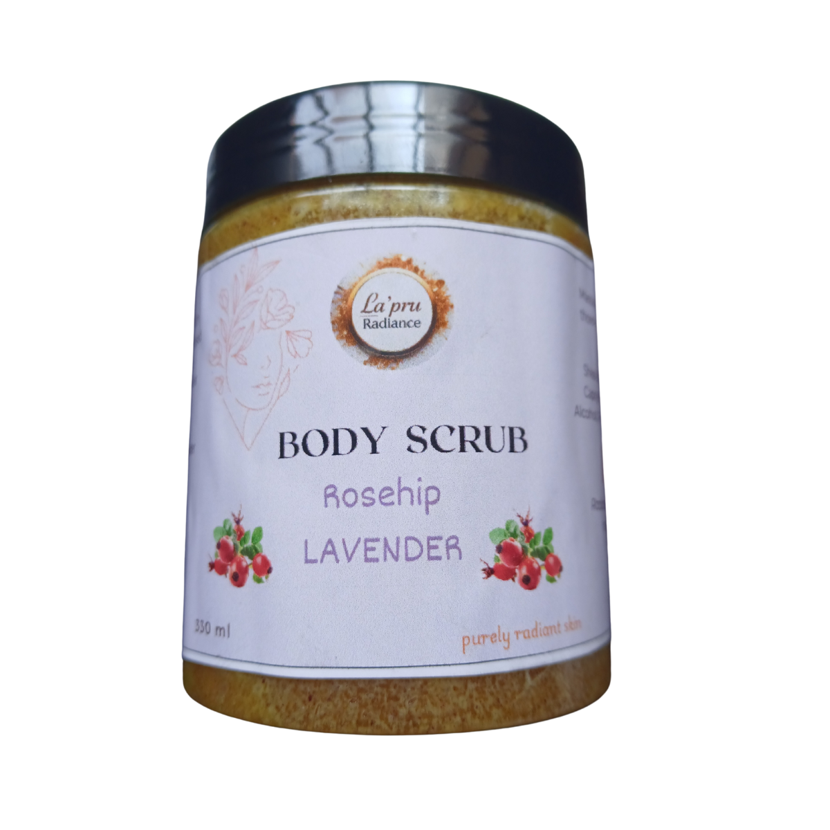 Rosehip Lavender  Body Scrub